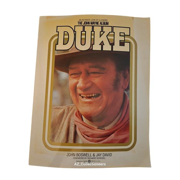 Duke the John Wayne album by John Boswell & Jay David 0345280881 Ballantine - Picture 1 of 6